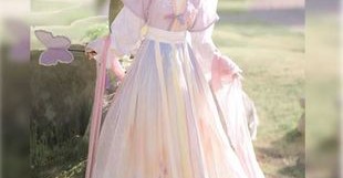 女生古风汉服褙子穿搭，汉服褙子怎么穿日常